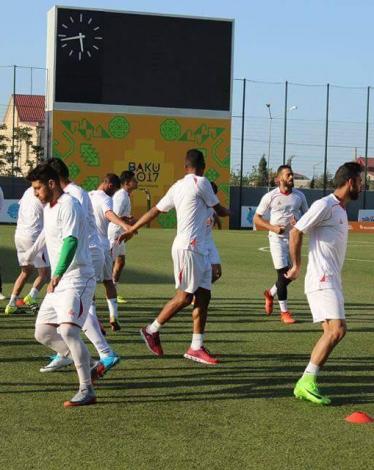 الأولمبي يستهل مشواره بألعاب باكو بلقاء صعب أمام عُمان غدا