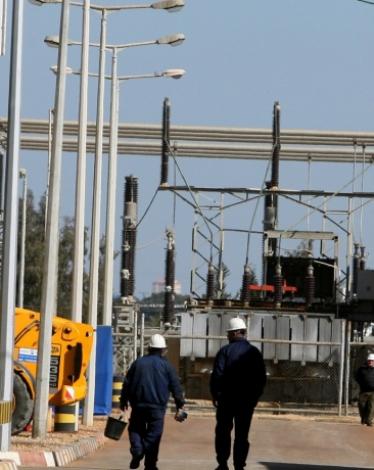 محطة كهرباء غزة