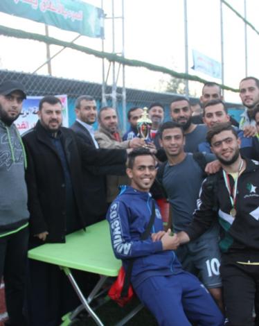 اختتام دوري "القدس لنا" لكرة القدم في المحافظة الوسطى