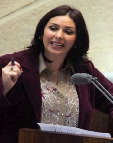 وزيرة الرياضة الإسرائيلية ميري رجيف