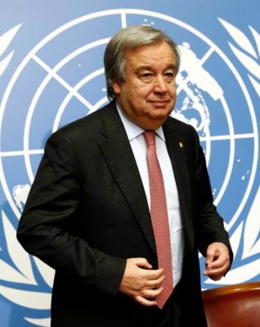 Antonio Guterres الأمين العام للأمم المتحدة أنطونيو غوتيرس