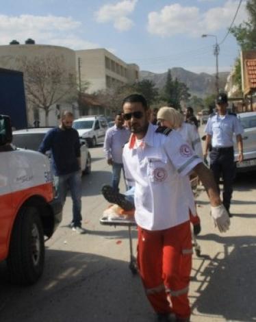 طواقم طبية فلسطينية