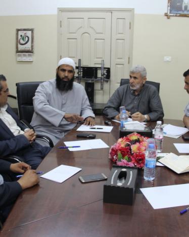 بلديات رفح والكهرباء يناقشان سبل حل أزمة المياه