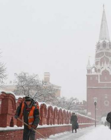 وزارة الطوارئ الروسية تحذر سكان موسكو من الزمهرير
