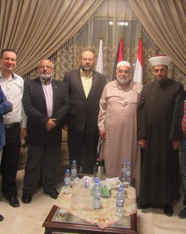 خلال استقبال بركة لوفد الحراك الشعبي