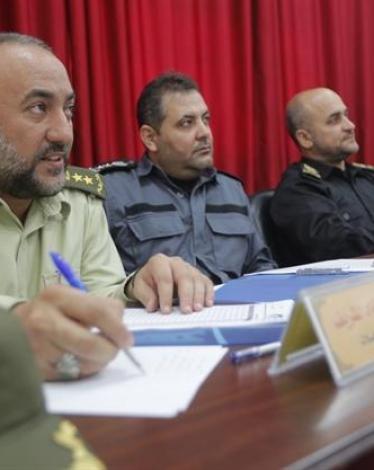 خلال المقابلة