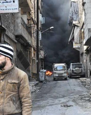 الأوضاع في حلب