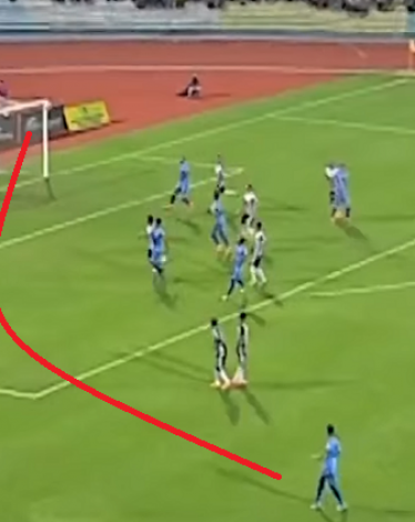 هدف الماليزي محمد فايز