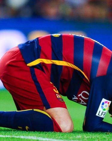 انهيار برشلونة - بيكيه