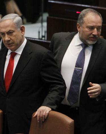 Israeli-Prime-Minister-Benjamin-Netanyahu-and-Liberman