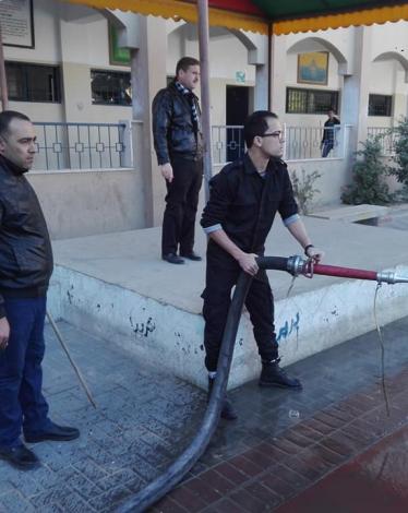 المدارس المتضررة