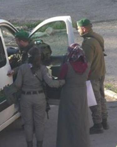 الاحتلال يعتقل مواطنة في الخليل بزعم محاولة طعن
