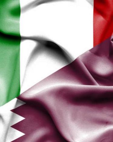 قطر وإيطاليا