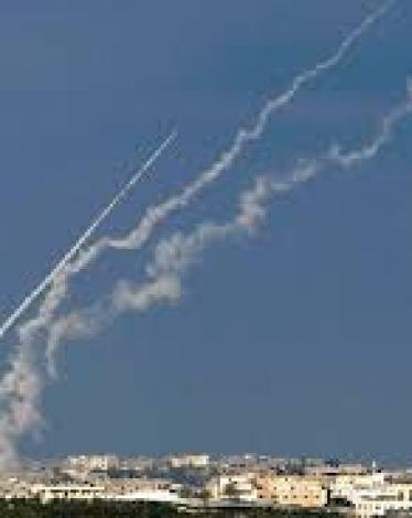 إطلاق صاروخ للمقاومة من غزة