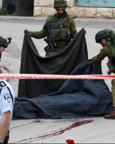 إعدام الاحتلال لشاب فلسطيني