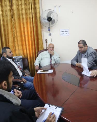 خلال لقاء جبر بالأدلة الجنائية