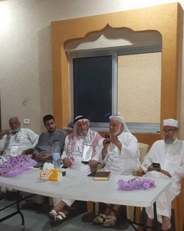نواب الوسطى يلتقون مع وجهاء ومخاتير منطقة الزوايدة