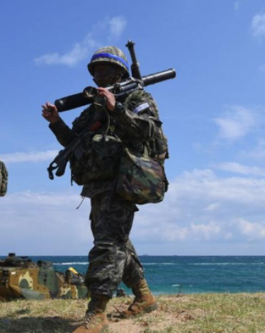 مناورات برمائية دولية في بحر الصين الجنوبي