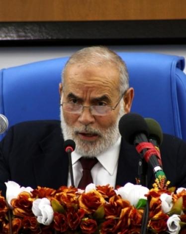 النائب الأول لرئيس المجلس التشريعي أحمد بحر