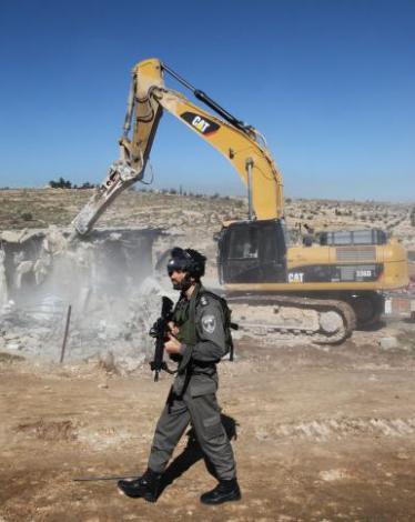 الاحتلال يهدم ثلاثة منازل قيد الإنشاء شرق أريحا