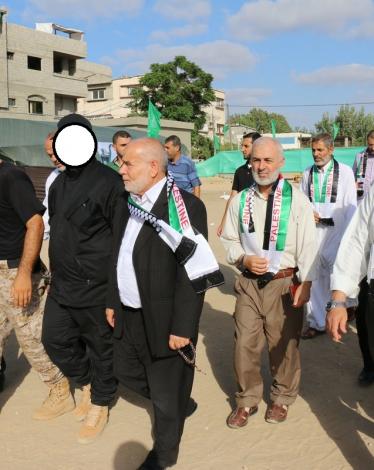 نواب غزة يتفقدون مخيمات طلائع التحرير بجنوب غزة