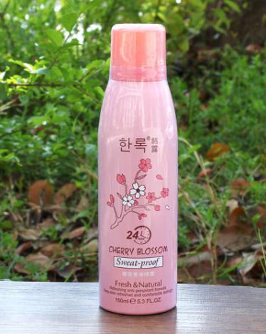 Cherry-Blossom-Green-Tea-Sweat-proof-Fragrant-Body-Spray-Deodorant-Spray-Dry-Armpit-Reduce-Odor-Antiperspirant