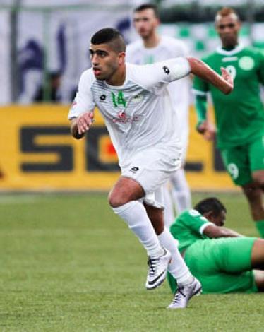 لاعب الظاهرية قاسم محاميد