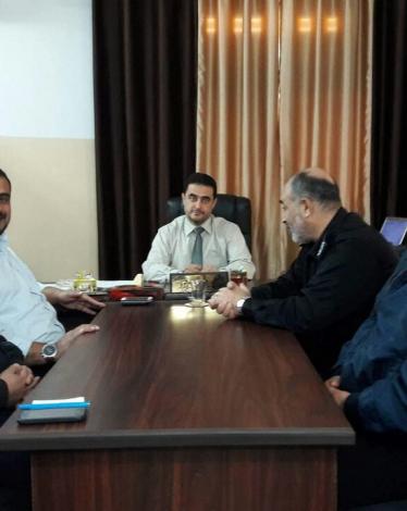 نيابة رفح تستقبل وفد علماء فلسطين ونيابة الشمال تناقش محاربة الجريمة