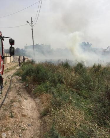 الدفاع المدني يتعامل مع 490 حادث إطفاء وإنقاذ