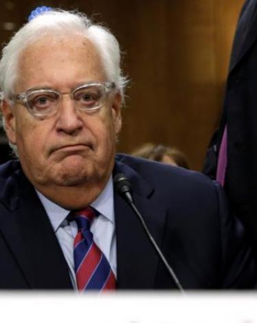 تصريحات فريدمان تثير سخط وغضب الفلسطينيين