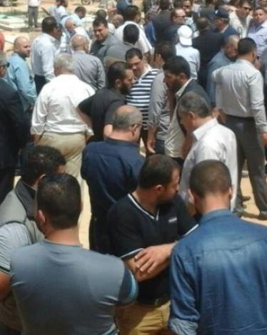 تشييع جثمان المسنة البدري