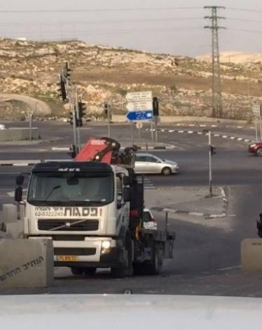 الاحتلال يغلق مداخل قرى شرق بيت لحم