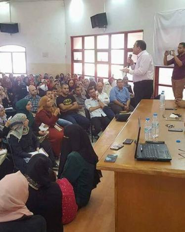 تجمع النقابات يعقد لقاء للمتقدمين للوظائف الحكومية في وزارة الصحة