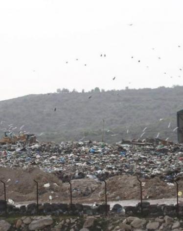 مكب النفايات بالضفة 