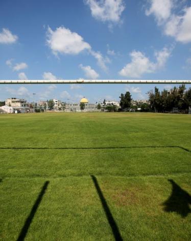 ملعب فلسطين بعد إعادة إعماره