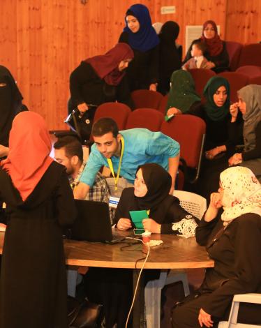 بلدية خان يونس تعيد تشكيل لجنة حي قيزان النجار