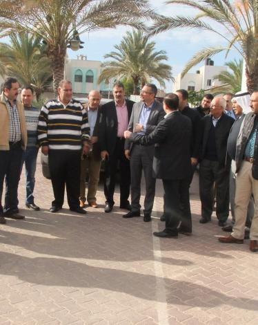 قرية الأطفال sos –رفح- تستقبل وفدًا من جمعية رجال الأعمال