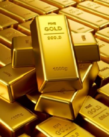 انخفاض الذهب