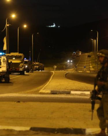 إطلاق نار صوب نقطة عسكرية قرب مستوطنة عوفر