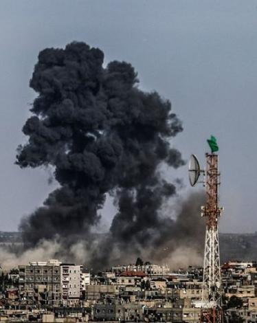 استهداف مدفعي لنقطة رصد للمقاومة شرق بيت حانون