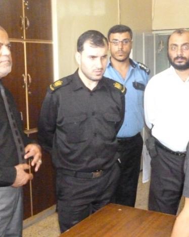 لجنة التفتيش بوزارتي العدل والداخلية تتفقد مقر مركز شرطة جباليا
