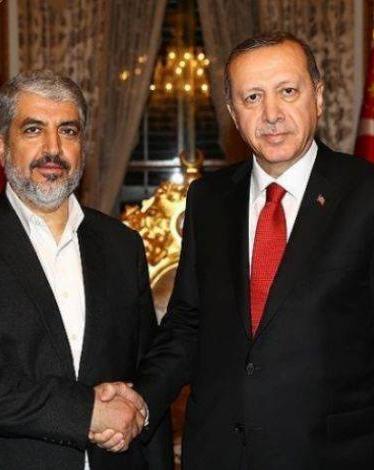 مشعل وأردوغان
