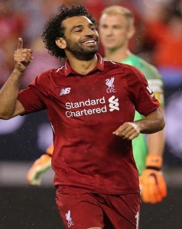محمد صلاح نجم ليفربول الانجليزي