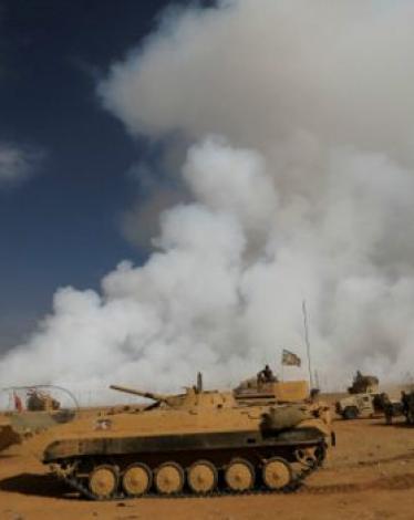 الجيش العراقي يعلن عن اقتحام قضاء الحمدانية شرق الموصل