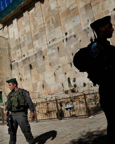 اعتقال شاب قرب المسجد الإبراهيمي