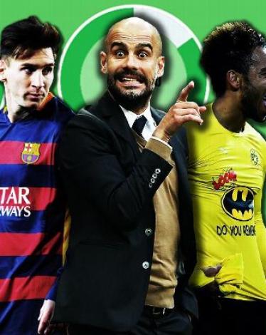 ميسي وأوبامينانغ وجوارديولا