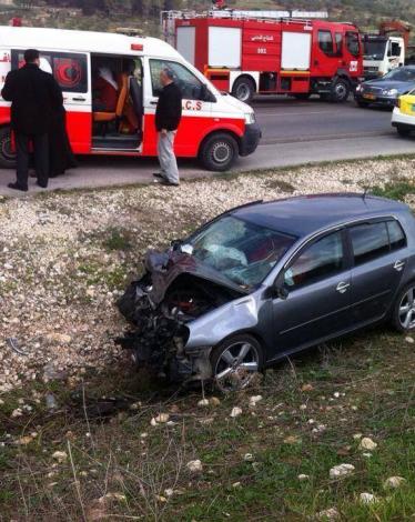 حادث سيرفي نابلس