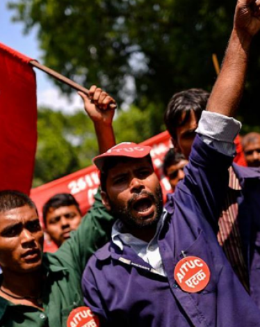 180 مليون عامل يضربون عن العمل بالهند