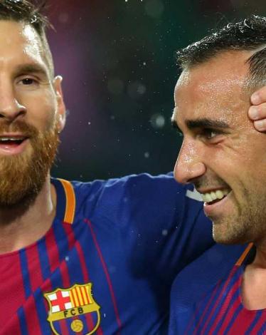 ألكاسير يتألق ويمنح برشلونة الفوز على إشبيلية