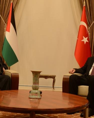 عباس يبحث مع أردوغان آخر مستجدات القضية الفلسطينية